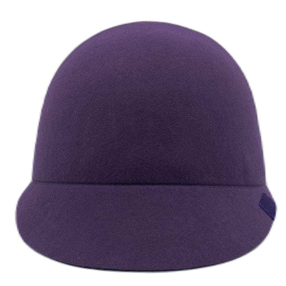 Lacerise-on-the-hat caps Felt Mystery cap