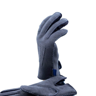 Lacerise sur-le-chapeau Gloves Gloves Men Grey
