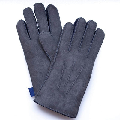 Lacerise sur-le-chapeau Gloves Gloves Men Grey