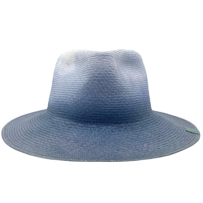 Chapeau Panama Indiana Tie et Die Bleu