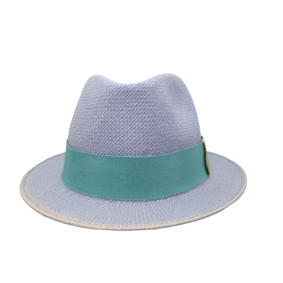 Chapeau Enfant Trilby "Nomade Paper" Bleu Ciel