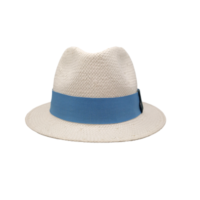 Chapeau Enfant Trilby "Nomade Paper" Bleu Tendre