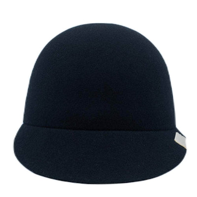 Lacerise-on-the-hat Cap Felt Abyss