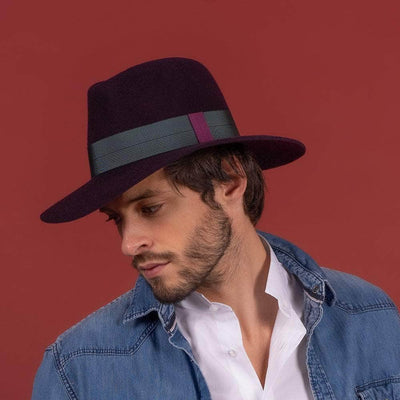 Lacerise-sur-le-chapeau Chapeaux Chapeau Feutre Homme Elegant Audace