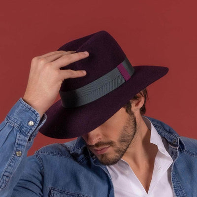 Lacerise-sur-le-chapeau Chapeaux Chapeau Feutre Homme Elegant Audace