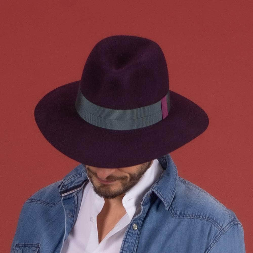 Lacerise-sur-le-chapeau Chapeaux Chapeau Feutre Homme Elegant Audace