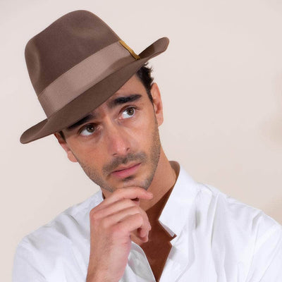 Lacerise-sur-le-chapeau Chapeaux Chapeau Feutre Homme Trendy Confiance