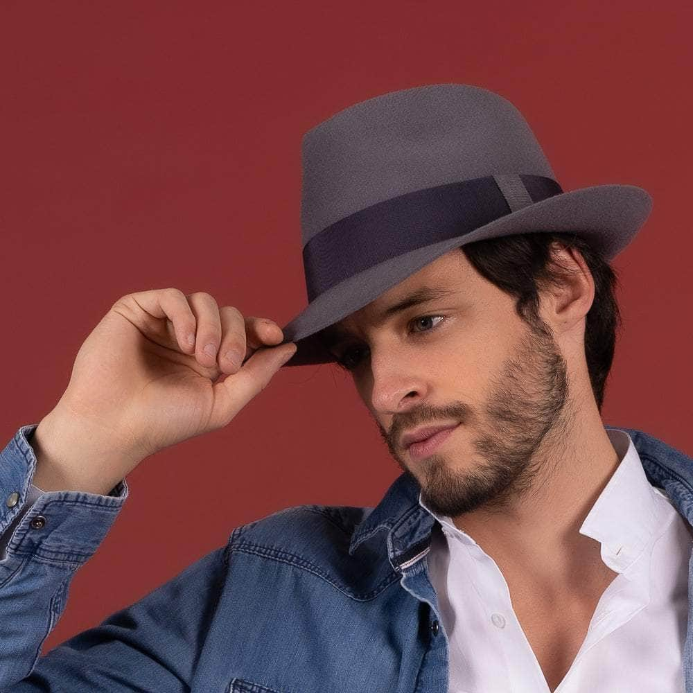 Lacerise-sur-le-chapeau Chapeaux Chapeau Feutre Homme Trendy Secret