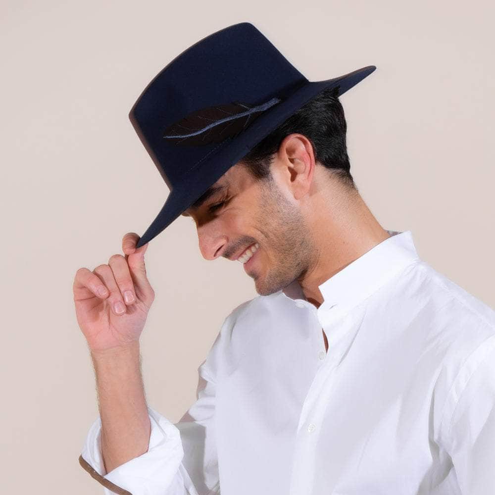 Lacerise sur-le-chapeau Chapeau Feutre Loop - Ambition model
