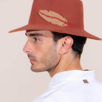 Lacerise-sur-le-chapeau Chapeau Feutre Loop - Délice model