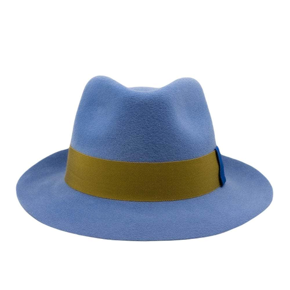 Lacerise-sur-le-chapeau Chapeaux Chapeau Feutre Trendy Celeste