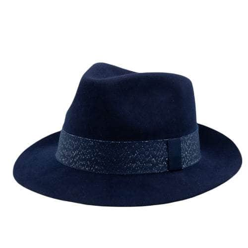 Lacerise-sur-le-chapeau Chapeau Feutre Trendy Minuit