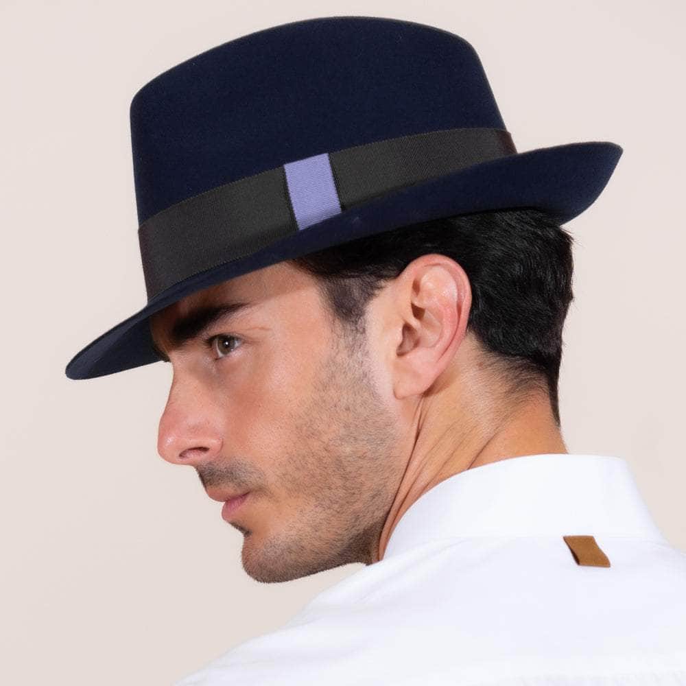 Lacerise-sur-le-chapeau Chapeau Feutre Trendy - Modèle Ambition