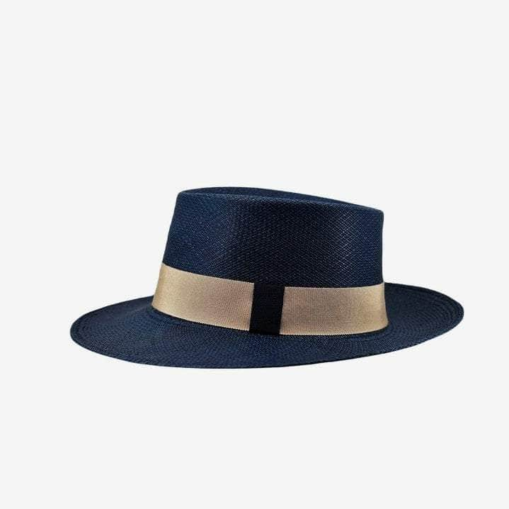 Lacerise-sur-le-chapeau Chapeau Panama Amant Black Sands