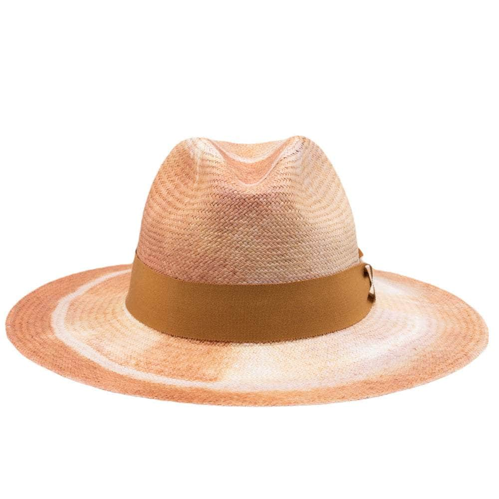 Lacerise-sur-le-chapeau Chapeau Panama Arizona Beige