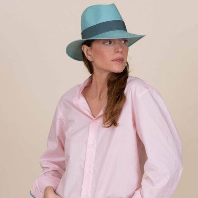 Lacerise sur-le-chapeau Panama Hat Classic - Bali model