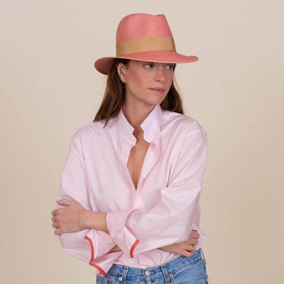 Lacerise sur-le-chapeau Panama Hat Classic - Mandalay model