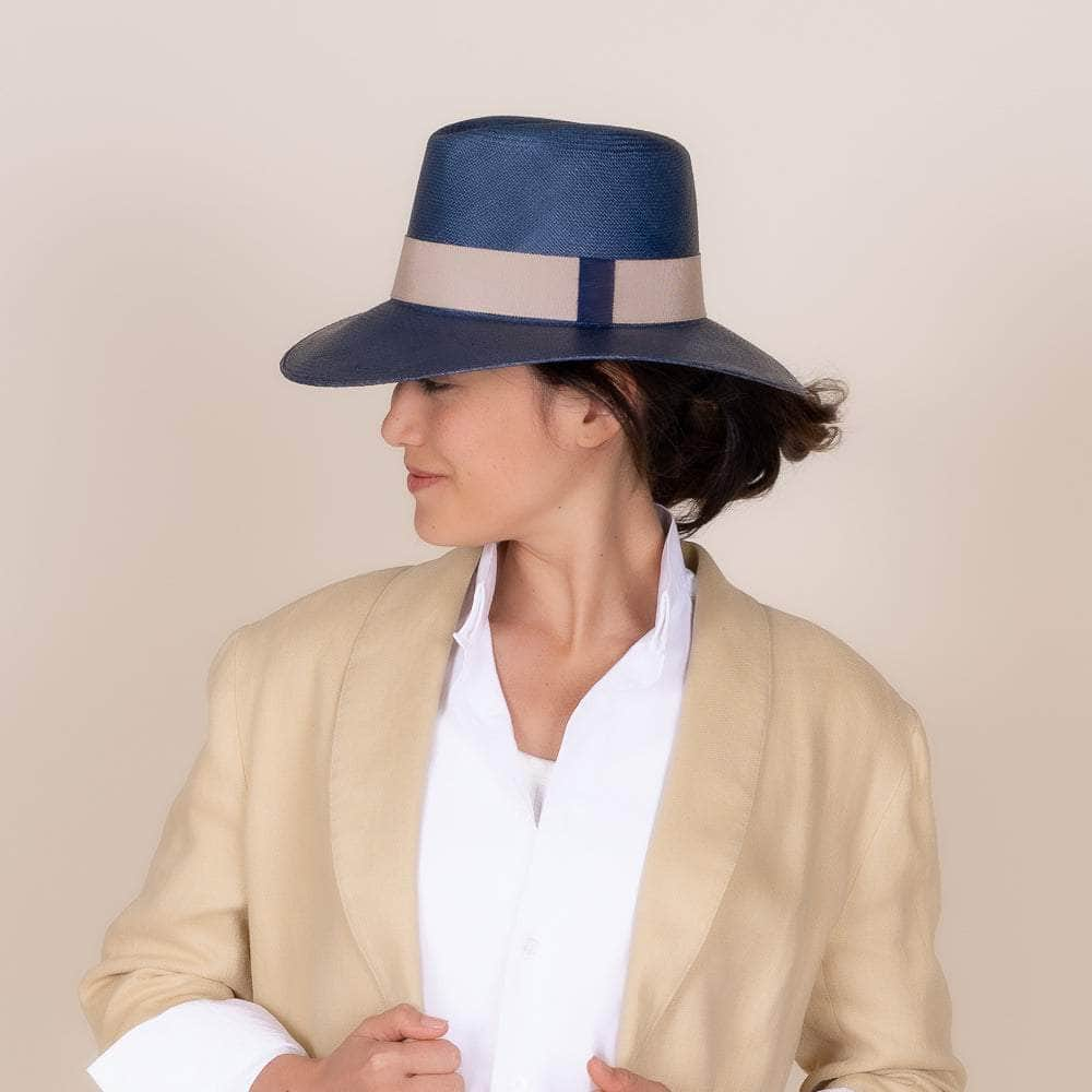 Lacerise-sur-le-chapeau Chapeau Panama Elegant