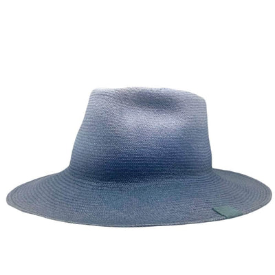 Lacerise-sur-le-chapeau Chapeaux Chapeau Panama Indiana Tie et Die Bleu