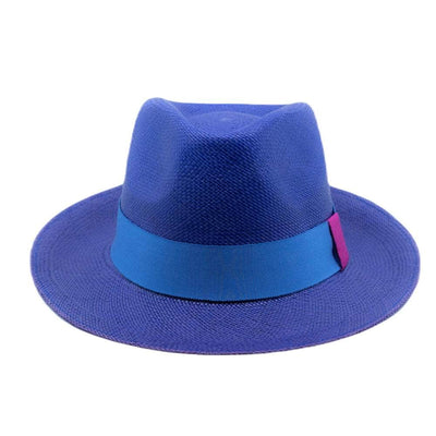 Lacerise-sur-le-chapeau Chapeaux Chapeau Panama Trendy Indigo