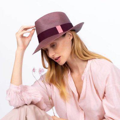 Lacerise sur-le-chapeau Panama Hat Trendy New York