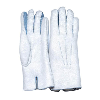 Lacerise-sur-le-chapeau Christal Gloves / 6.5 Christal White Ladies Gloves
