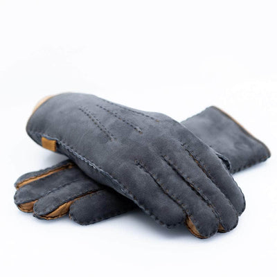 Lacerise-sur-le-chapeau Gants Gants Homme Gris