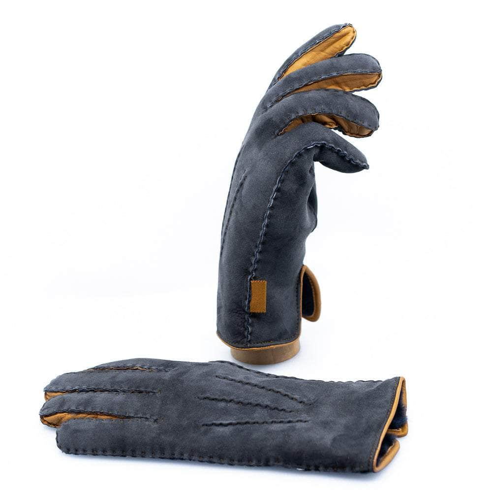 Lacerise-sur-le-chapeau Gants Gants Homme Gris