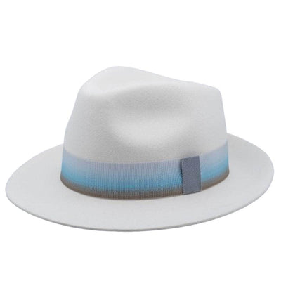Lacerise-sur-le-chapeau Trendy Blanc T57