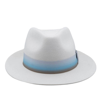 Lacerise-sur-le-chapeau Trendy Blanc T57