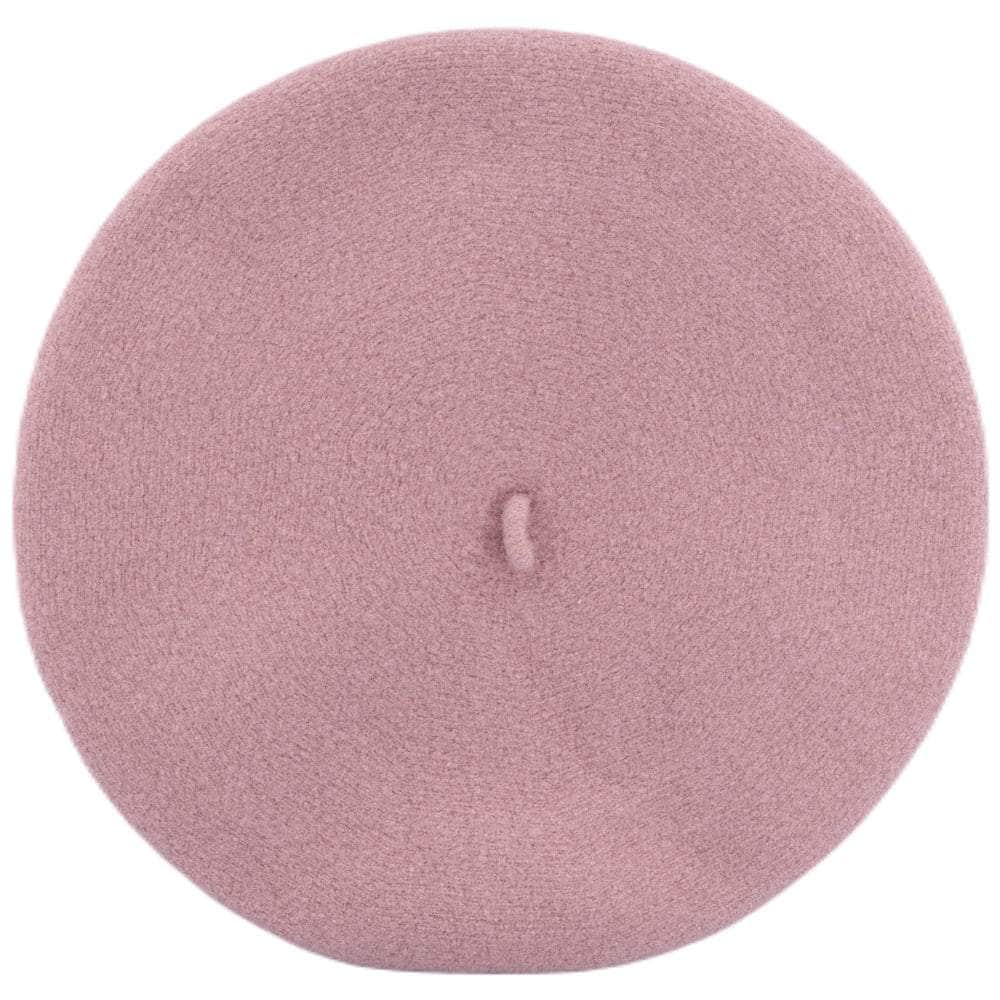 Powder pink lace-on-hat Classic Powder Pink Beret