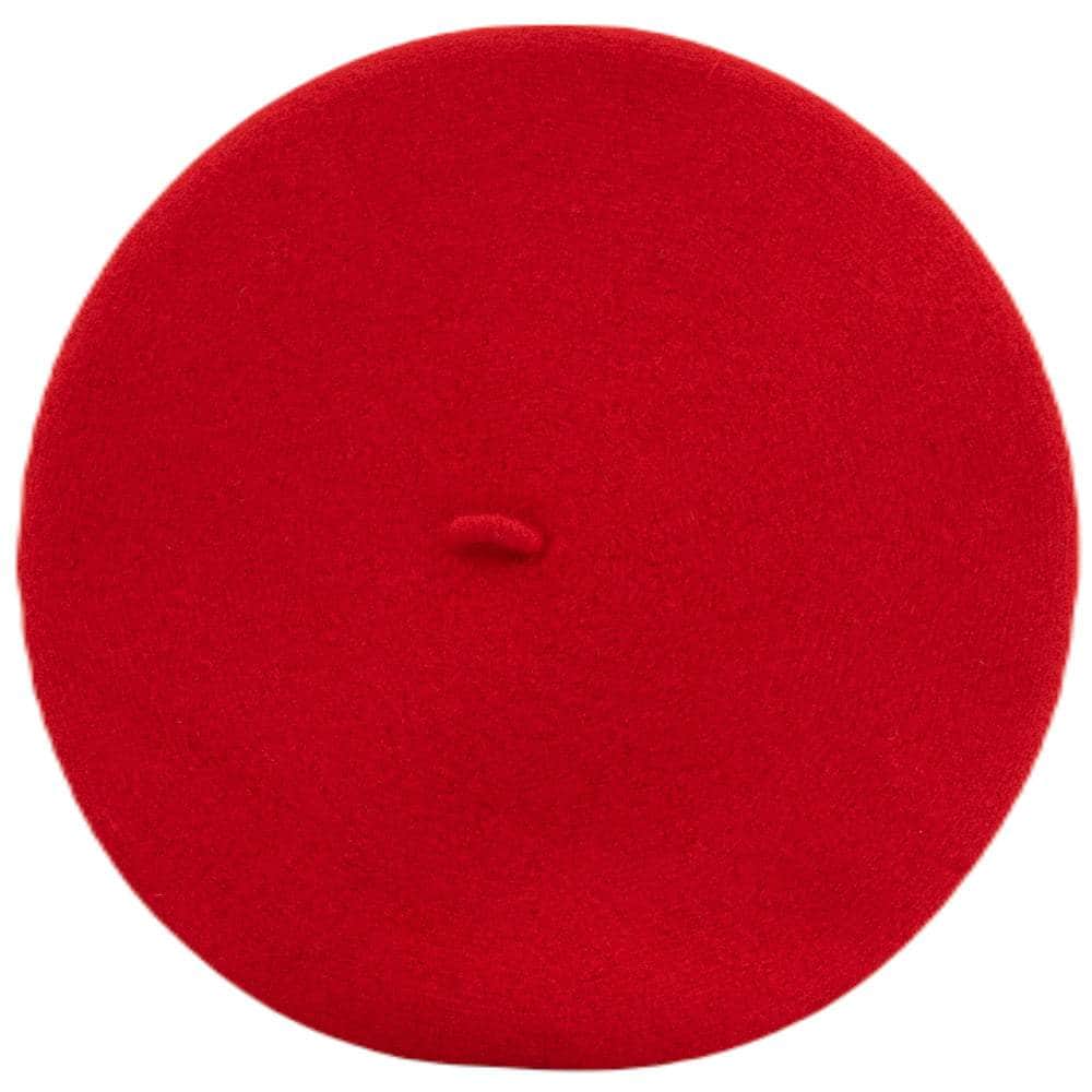 Lacerise sur-le-chapeau rouge クラシックレッドベレー帽