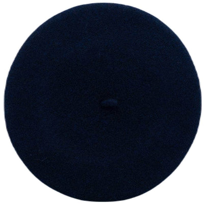 Lacerise sur le-chapeau Bleu Nuit Children's beret