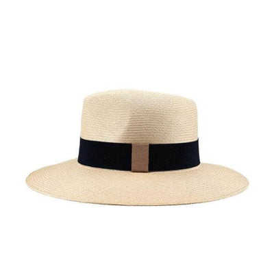 Lacerise-on-the-hat Madeira / 55 L'Elegant hat