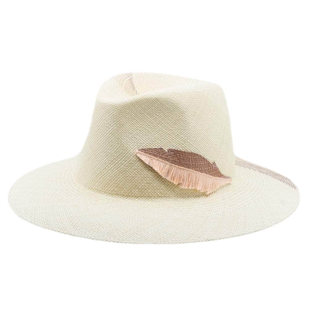 Lacerise sur-le-chapeau Panama Hat Alizé Cashmere