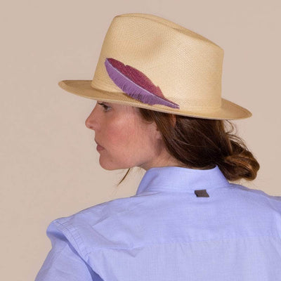 Lacerise-on-the-hat Panama Hat Native Loop Hanoi