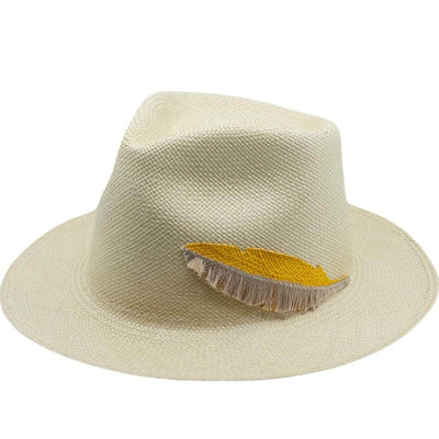 Lacerise-on-the-hat Panama Hat Native Loop Izamal
