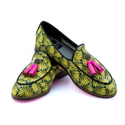 Lacerise-sur-le-chapeau chaussures Loafers Jungle - Femme