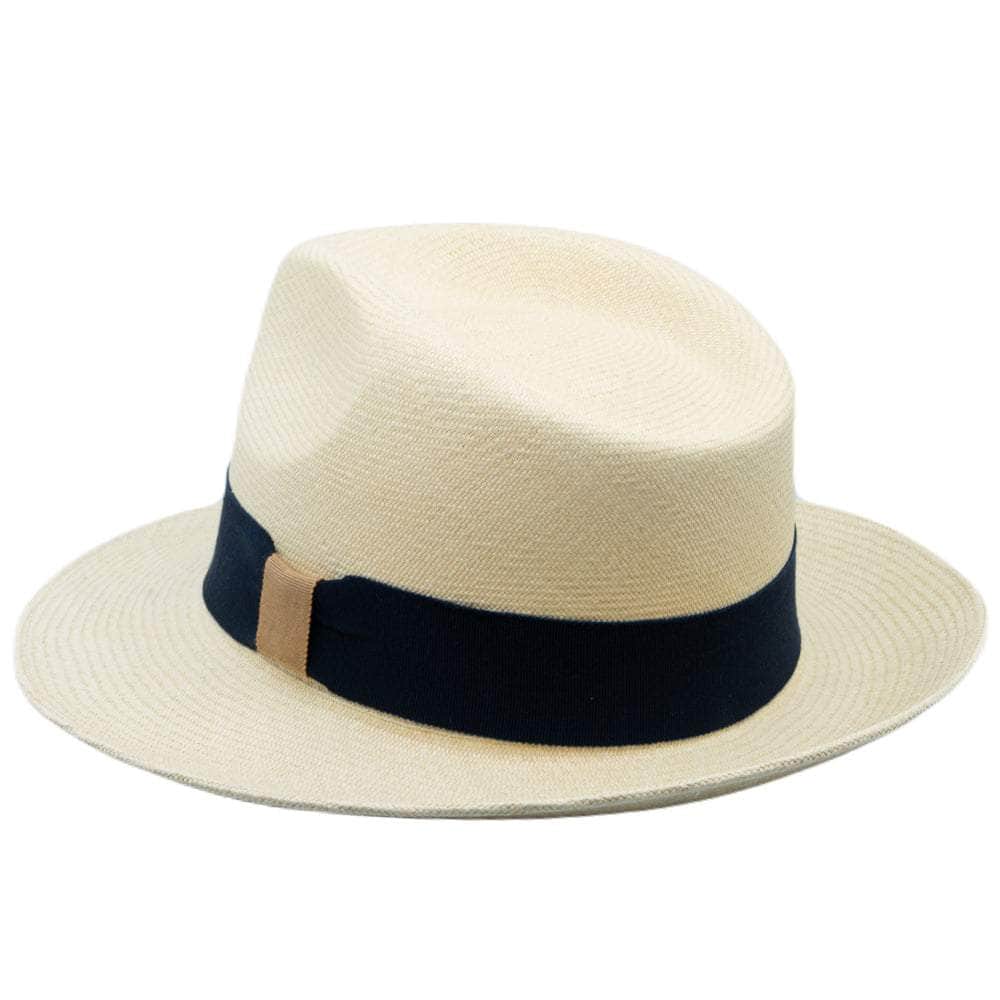 Lacerise-sur-le-chapeau Chapeaux Trendy panama Extra Fino Gr. 10-12 - Minuit